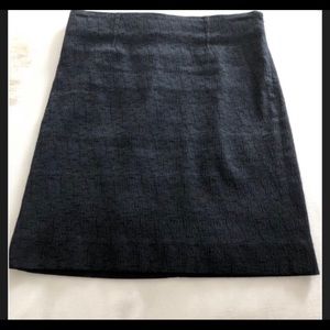 Grey/Black Theory Skirt - Size 0